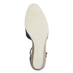 Obrázek z Tamaris 1-22319-44-800 Dámské sandály na klínku modré 