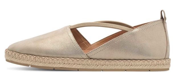 Obrázek z Tamaris 1-24620-44-179 Dámské espadrilky champagne 