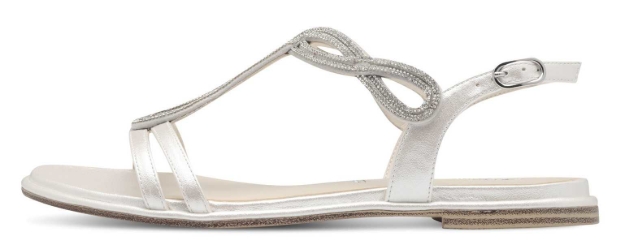 Obrázek z Tamaris 1-28126-44-229 Dámské sandály stříbrné 