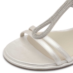 Obrázek z Tamaris 1-28126-44-229 Dámské sandály stříbrné 