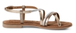Obrázek z Tamaris 1-28139-44-116 Dámské sandály champagne 