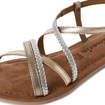 Obrázek z Tamaris 1-28139-44-116 Dámské sandály champagne 