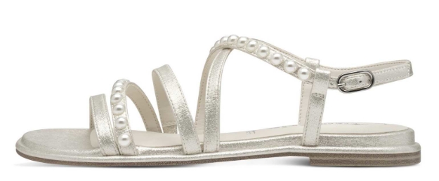 Obrázek z Tamaris 1-28143-44-179 Dámské sandály stříbrné 