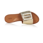 Obrázek z Batz Carmen gold Dámské zdravotní pantofle 