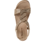 Obrázek z Tamaris 1-28200-44-964 Dámské sandály béžové 