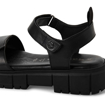 Obrázek z Tamaris 1-28209-44-001 Dámské sandály na klínku černé 
