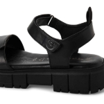 Obrázek z Tamaris 1-28209-44-001 Dámské sandály na klínku černé 