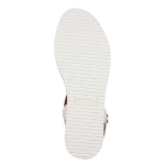 Obrázek z Tamaris 1-28218-44-100 Dámské sandály na klínku bílé 