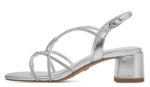 Obrázek z Tamaris 1-28236-42-941 Dámské sandály na podpatku stříbrné 