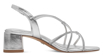 Obrázek z Tamaris 1-28236-42-941 Dámské sandály na podpatku stříbrné 