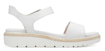 Obrázek z Tamaris 1-28260-42-100 Dámské sandály na klínku bílé 