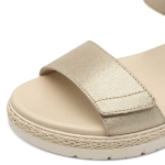 Obrázek z Tamaris 1-28260-42-179 Dámské sandály na klínku béžové 