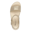 Obrázek z Tamaris 1-28260-42-179 Dámské sandály na klínku béžové 