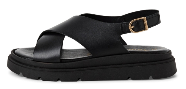 Obrázek z Tamaris 1-28270-42-003 Dámské sandály černé 