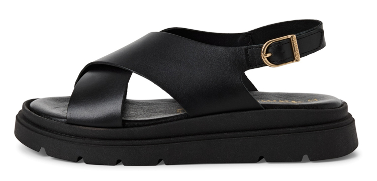 Obrázek z Tamaris 1-28270-42-003 Dámské sandály černé 