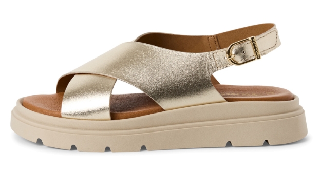 Obrázek z Tamaris 1-28270-42-933 Dámské sandály zlaté 