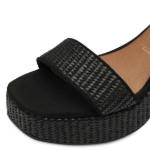 Obrázek z Tamaris 1-28311-44-001 Dámské sandály na podpatku černé 