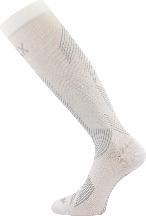 Obrázek z VOXX Podkolenky kompresní bambusové EDICT s ionty stříbra BÍLÉ 