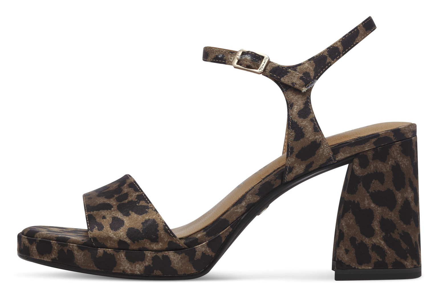 Tamaris 1 28343 44 360 Dámské sandály na podpatku leopard
