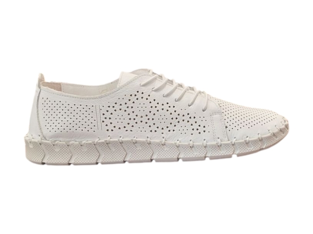 Obrázek z Wild 647051 White Dámské celokožené boty 