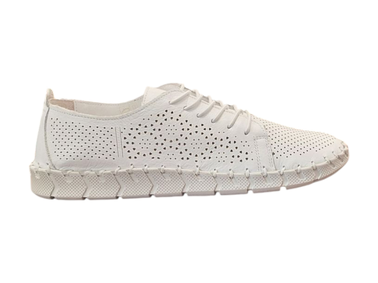 Obrázek z Wild 647051 White Dámské celokožené boty 