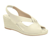Piccadilly 408221-32 Dámské sandály na klínku béžové