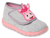 BEFADO 454P035 dívčí bačkorky SZ jednorožec