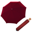 Obrázek z DOPPLER MANUFAKTUR Bellino Nickel matt Oxford - plně automatický luxusní deštník červená 