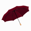 Obrázek z DOPPLER MANUFAKTUR Bellino Nickel matt Oxford - plně automatický luxusní deštník červená 