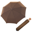 Obrázek z DOPPLER MANUFAKTUR Bellino Nickel matt Oxford - plně automatický luxusní deštník hnědá 