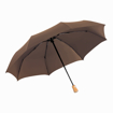 Obrázek z DOPPLER MANUFAKTUR Bellino Nickel matt Oxford - plně automatický luxusní deštník hnědá 