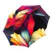 Obrázek z DOPPLER MANUFAKTUR Bellino gold glänzend, Peonie - plně automatický luxusní deštník vícebarevný 