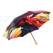 Obrázek z DOPPLER MANUFAKTUR Bellino gold glänzend, Peonie - plně automatický luxusní deštník vícebarevný 