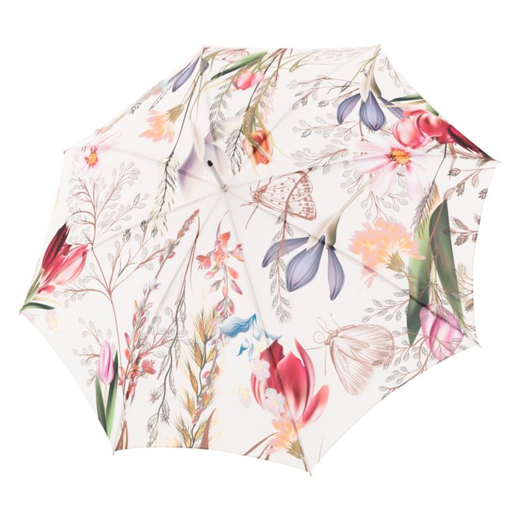 Obrázek z DOPPLER MANUFAKTUR Elegance Boheme Paradise - dámský luxusní deštník s abstraktním potiskem 