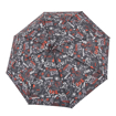 Obrázek z DERBY Hit Magic Printed Graffiti - dámský plně automatický deštník černá 