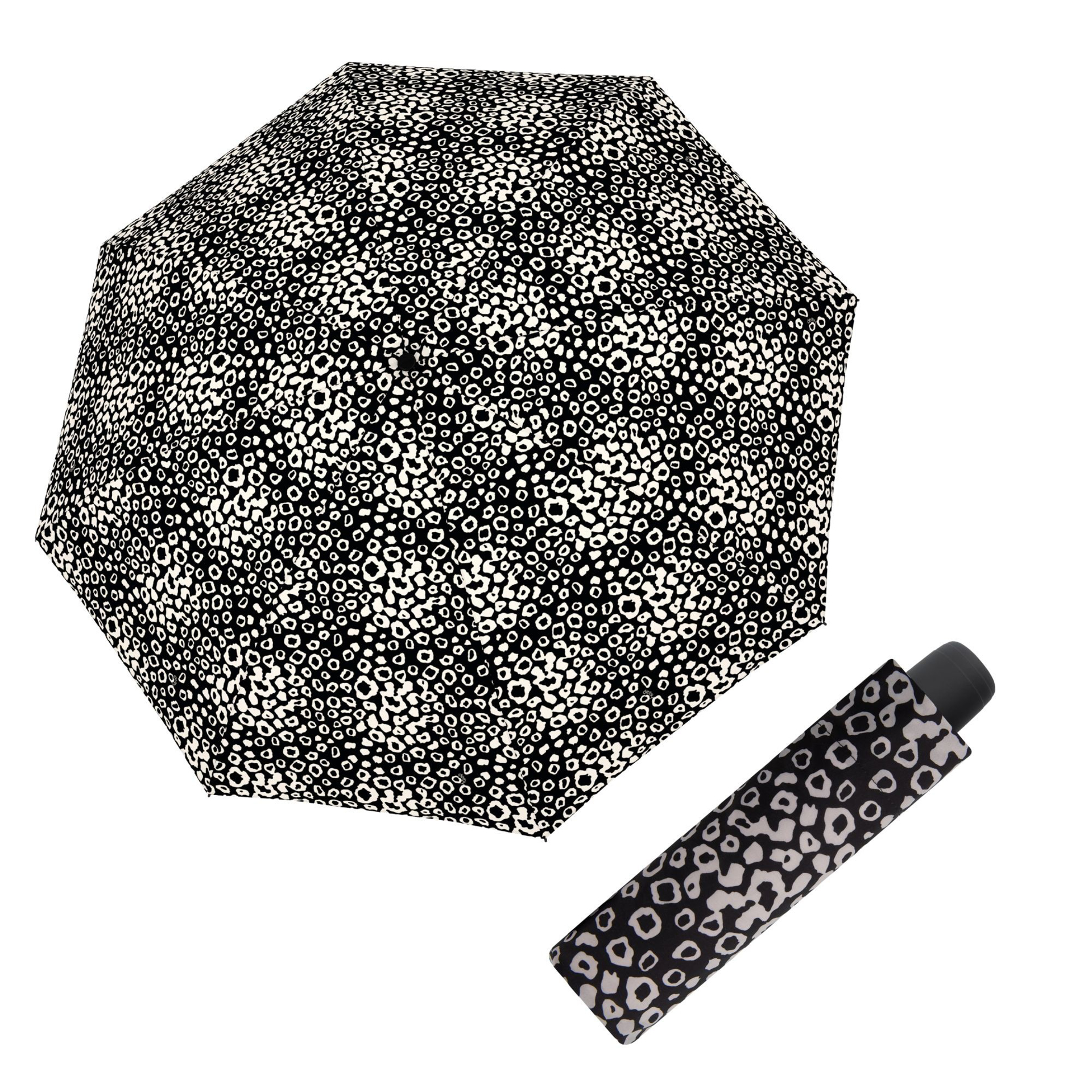 DERBY Hit Mini Loop Black White dámský skládací deštník bílá 700165PLO01