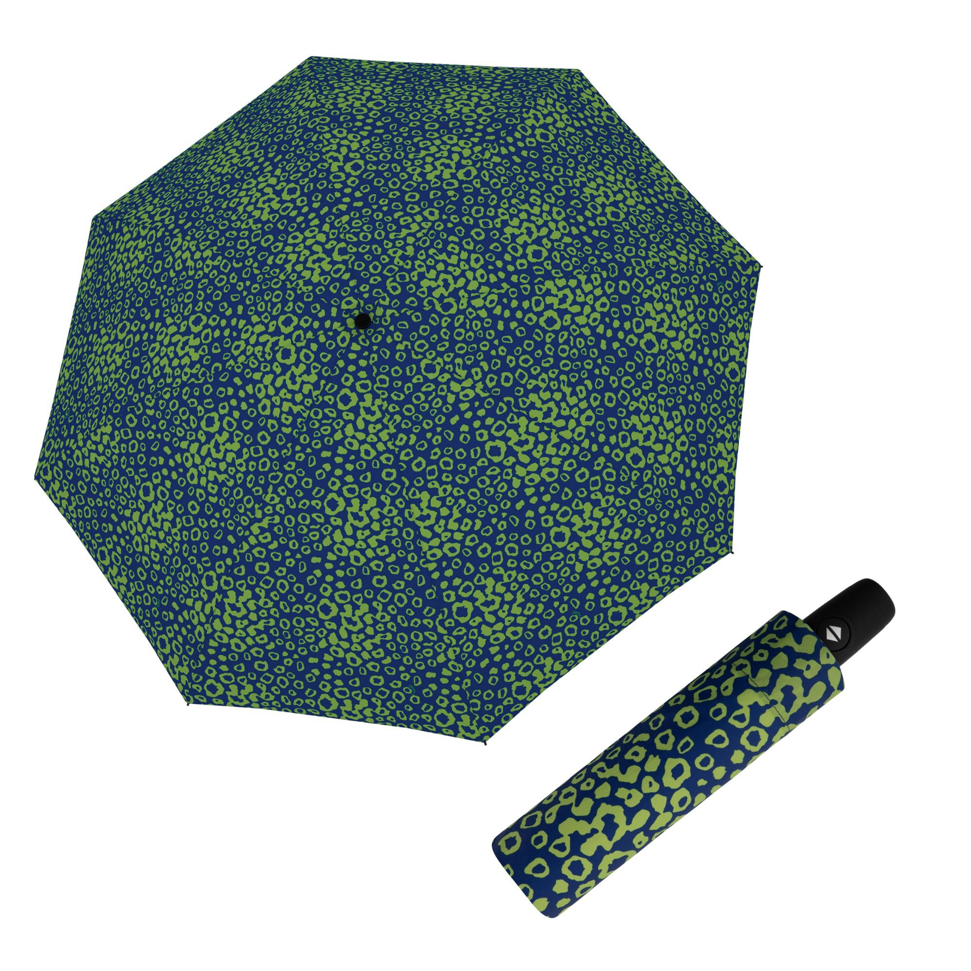 DERBY Hit Magic Loop Blue Green dámský plně automatický deštník zelená 744165PLO02