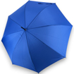 Obrázek z DERBY Hit Long Automatik - dámský holový vystřelovací deštník modrá 