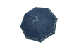 Obrázek z DERBY Lang Hit AC Crystal - dámský holový vystřelovací deštník modrá 