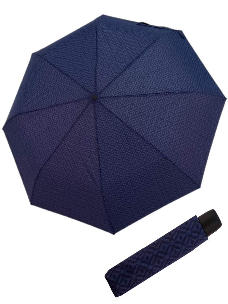 DERBY Hit Mini Minimals dámský skládací deštník modrá 70065PM01
