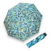 Obrázek z DERBY Hit Mini Moving Lines Blue - dámský skládací deštník zelená 