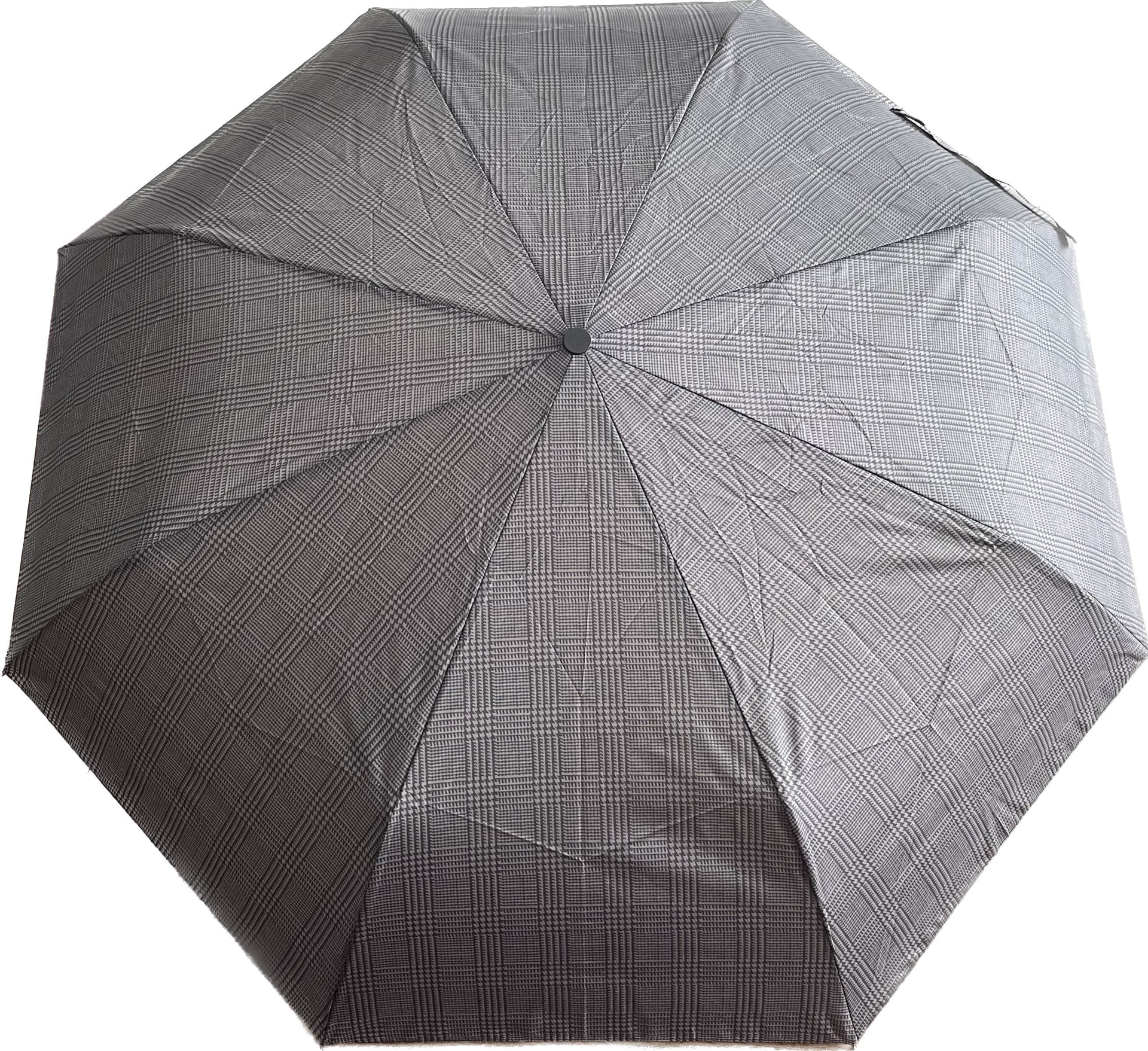 DERBY Hit Mini gents printed / Herren gemustert pánský skládací deštník šedá 70067P04 koupíte na CoolBoty.cz