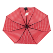 Obrázek z DERBY Mini Trend Gemustert dámský skládací deštník červená 