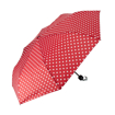 Obrázek z DERBY Mini Trend Gemustert dámský skládací deštník červená 