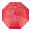 Obrázek z DERBY Mini Trend Gemustert dámský skládací deštník červená 