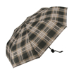 Obrázek z DERBY Hit Mini Check - skládací deštník šedá 