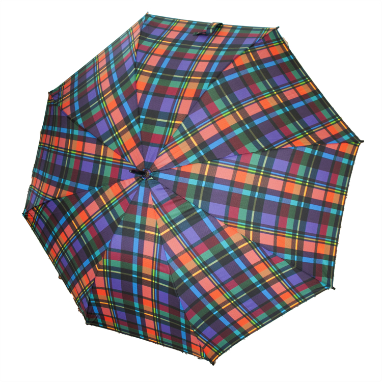 Obrázek z DERBY Hit Long - dámský holový vystřelovací deštník zelená 