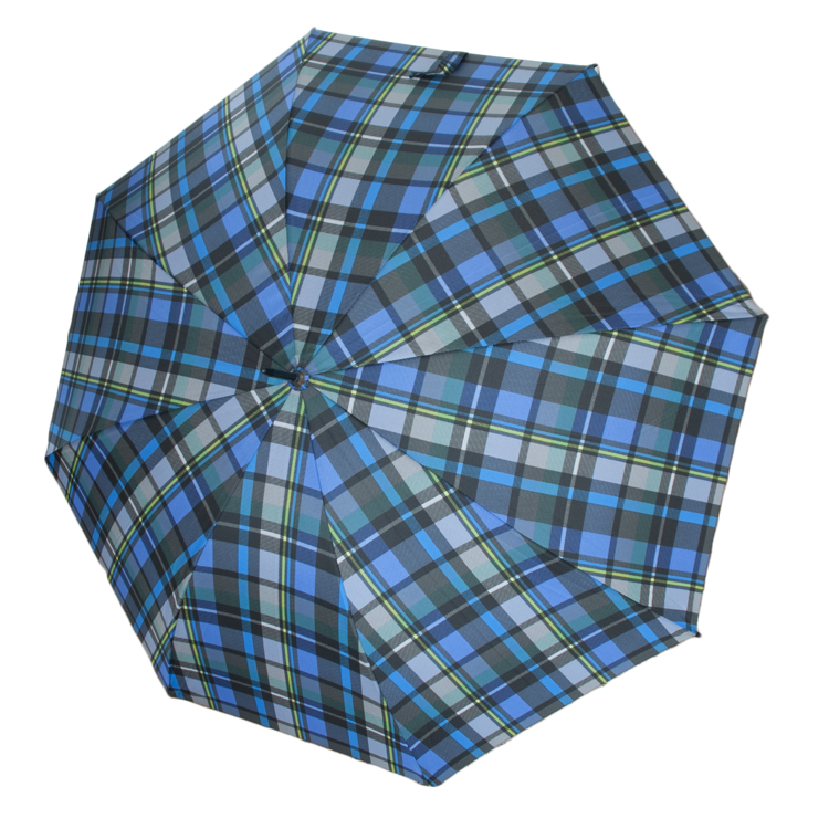 Obrázek z DERBY Hit Long - dámský/pánský holový vystřelovací deštník zelená 