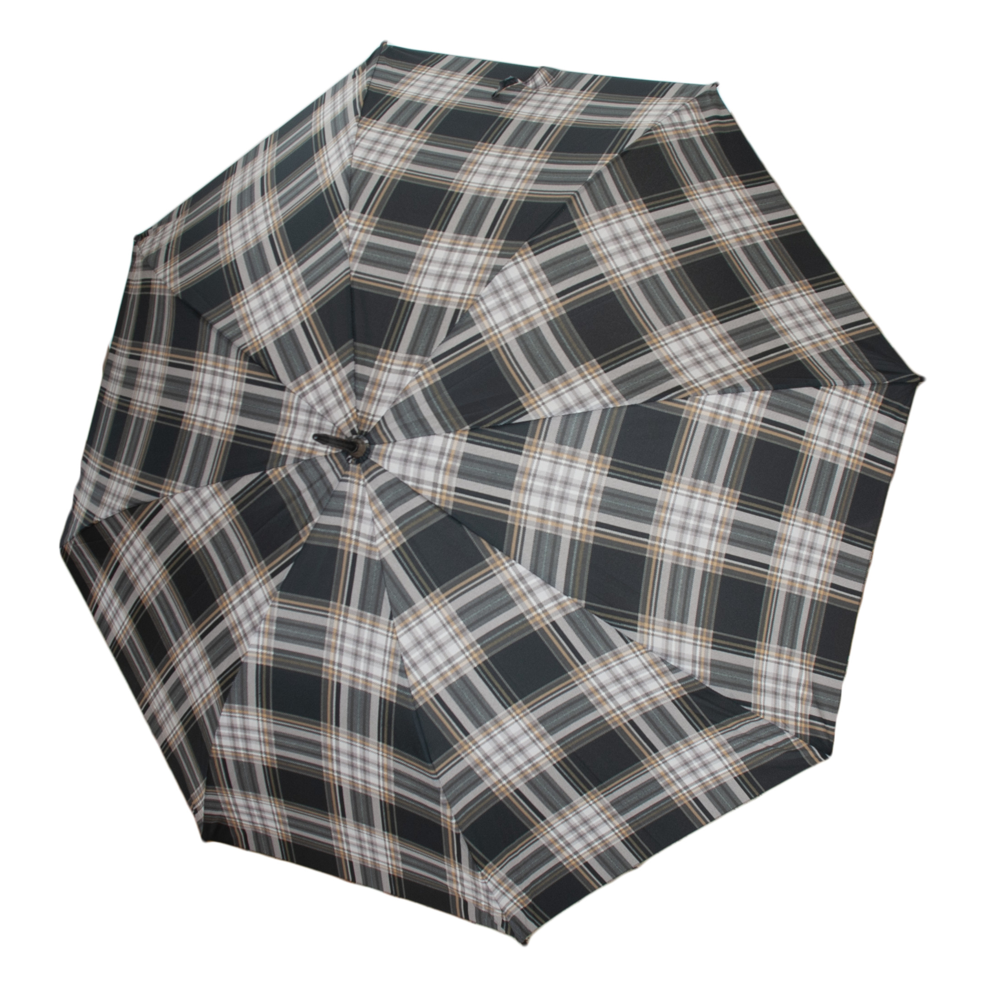 DERBY Hit Long dámský/pánský holový vystřelovací deštník hnědá 77268P01