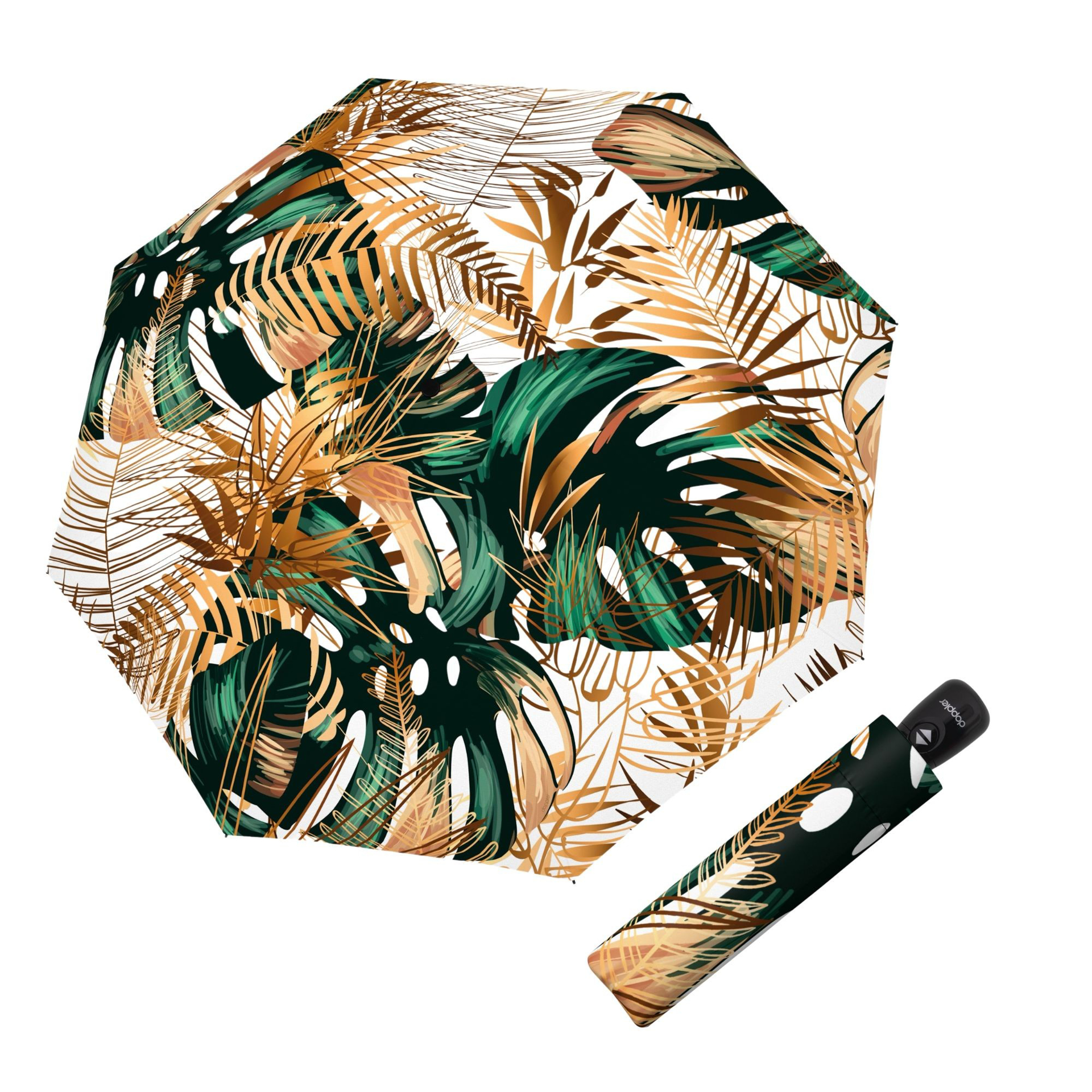 DOPPLER Fiber Magic Precious dámský plně automatický deštník vícebarevný 746165SPR